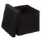 POUF PLIABLE NOIR 31X31CM