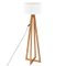 LAMPADAIRE MULTI PIEDS MOLU BLANC H.140CM