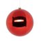 MAXI BOULE DE NOEL ROUGE 25CM