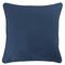 COUSSIN PASSEPOIL 40X40CM COTON UNI PANAMA MARINE