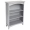 BIBLIOTHEQUE 3 ETAGES GRIS IVO