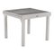 TABLE PIAZZA EXTENSIBLE ALUMINIUM SMOKE 8 PLACES