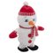 AUTOMATE BONHOMME DE NEIGE MUSICAL H.34CM