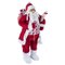 DECO PERE NOEL DEBOUT TRADITIONNEL 120CM