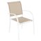 FAUTEUIL PIAZZA LIN BLANC