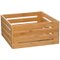PANIER RANGEMENT BAMBOU PLEIN 31X15CM