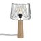 LAMPE DROITE JOE NOIR H.46CM