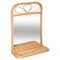 MIROIR ETAGERE D.35X14.5X50.3CM
