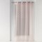 PANNEAU A OEILLETS 140X240CM TOP POMPONS MELUSINE ROSE