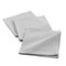 3 SERVIETTES DE TABLE 40X40 CM COTON UNI INITIA GRIS