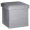 POUF PLIABLE GRIS CLAIR TOMAZ