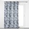RIDEAU A OEILLETS 140X260CM JACQUARD FAGGY BLEU