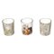 BOUGIE PARFUMEE PHOTOPHORE MARRON GLACE X3 PIECES 5X6CM