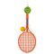 SET 2 RAQUETTES DE TENNIS AVEC BALLE