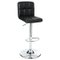 TABOURET DE BAR NOIR DELEK