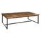 TABLE BASSE MARQUETE CORTE D.130X75X38CM