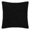 COUSSIN EFFET MOHAIR NOIR 45X45CM