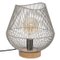 LAMPE METAL FIL GRIS JENA H.28CM