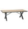 TABLE EMPERIA ACACIA ALUMINIUM 8 PLACES