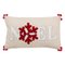 COUSSIN NOEL FLOCON 50X30CM