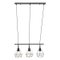 SUSPENSION X3 METAL FLAVE NOIR L.95CM