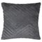 COUSSIN FOURRURE 3D GEOMETRIQUE GRIS 45X45CM
