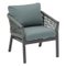 FAUTEUIL SALON ORIENGO OLIVE GRAPHITE