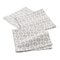 3 SERVIETTES DE TABLE 40X40 CM COTON IMPRIME FLOREOR