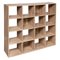ETAGERE 16 CASES MIX NATUREL