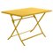 TABLE GREENSBORO RECTANGLE MOUTARDE 4 PLACES