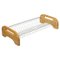 EGOUTTOIR 1 NIVEAU METAL ET BAMBOU