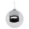 MAXI BOULE DE NOEL ARGENT 15CM